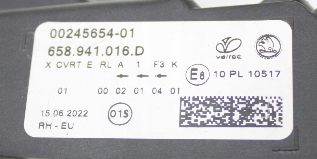 фото №13, Skoda kamiq 658 лампа правая перед передняя full led org eu 658941016d