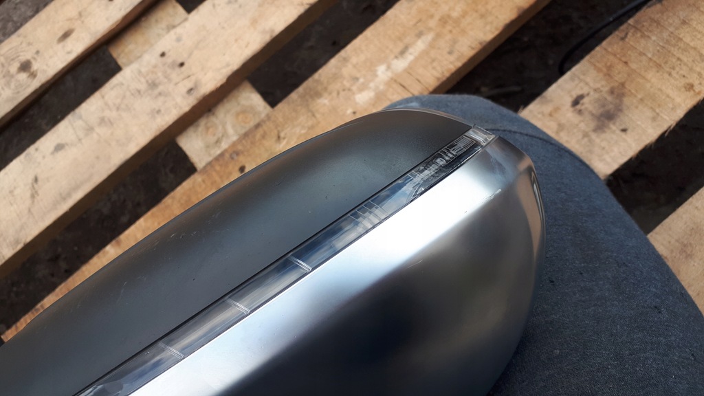 фото №11, S6 c7 4g зеркало правое правый перед ассистент хром