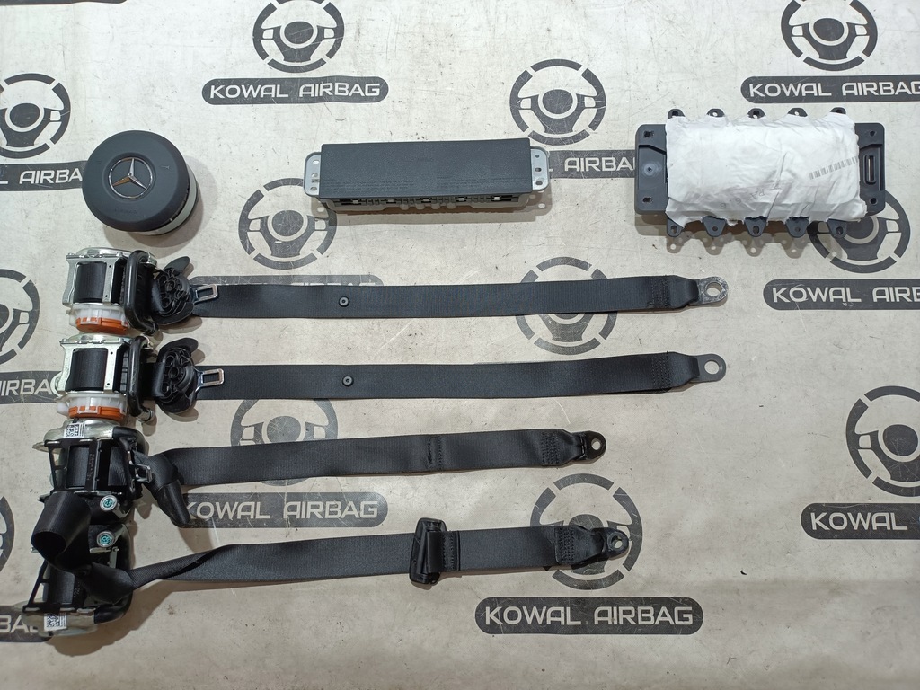 фото №6, Mercedes a-kl w177 177 czerwona nić панель приладів консоль подушка безпеки подушки безпеки ремені