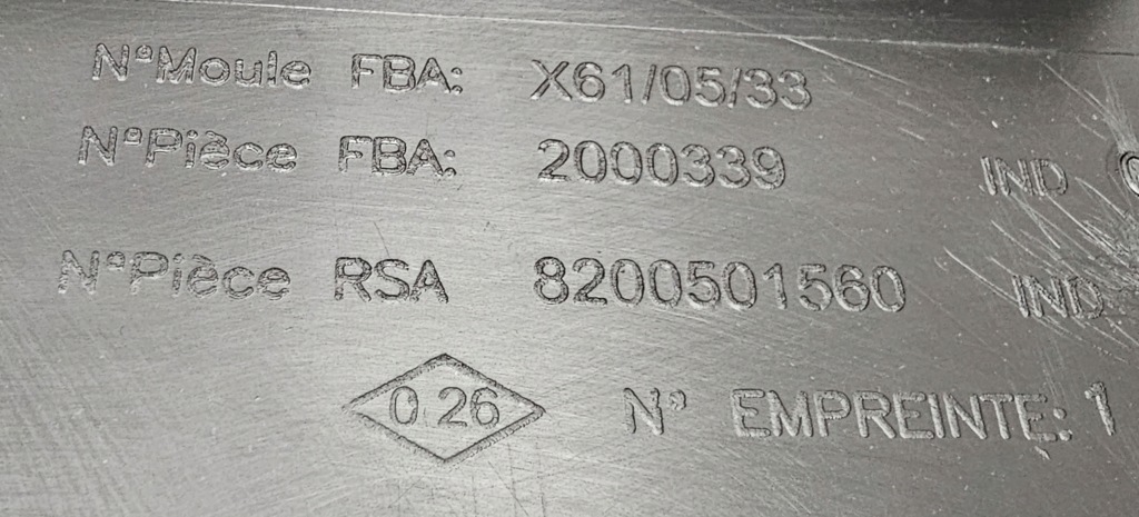 фото №2, Новый оригинальный бампер перед передний renault kangoo ii 2 2007-2013