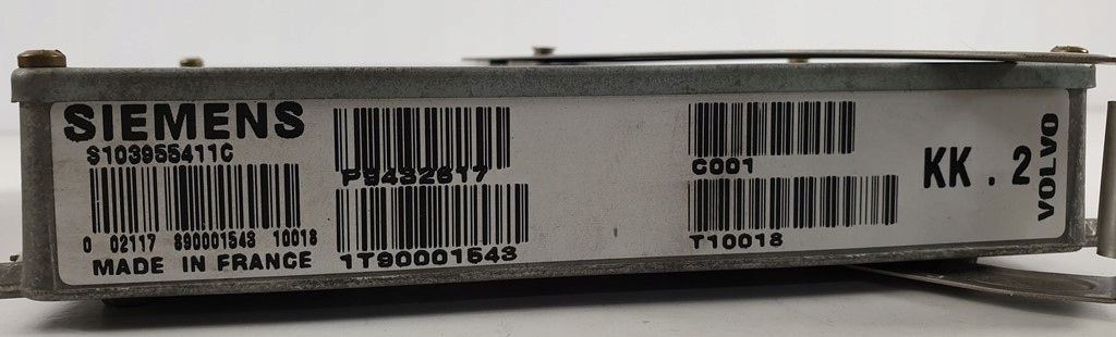 фото №4, Бортовий комп'ютер блок керування двигуна volvo v70 s70 p9432617