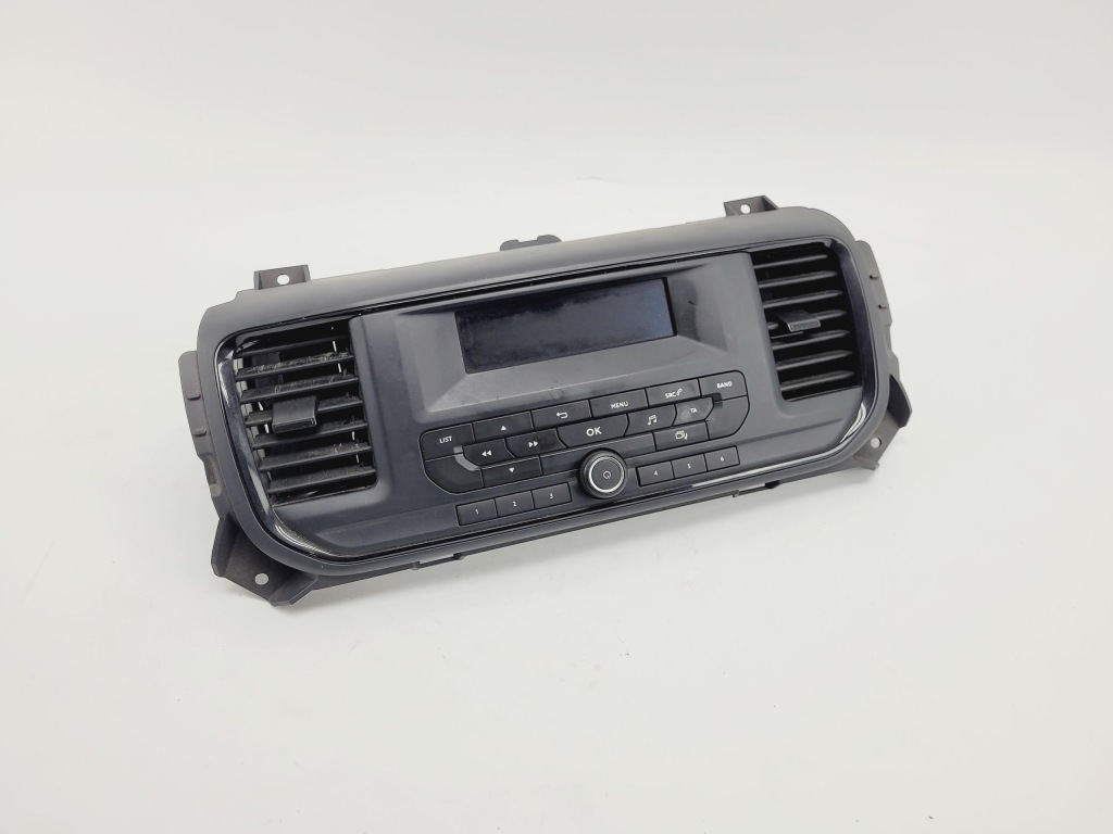 фото №1, Панель дисплей радіо citroen jumpy iii iv 9822264580 98120819zd