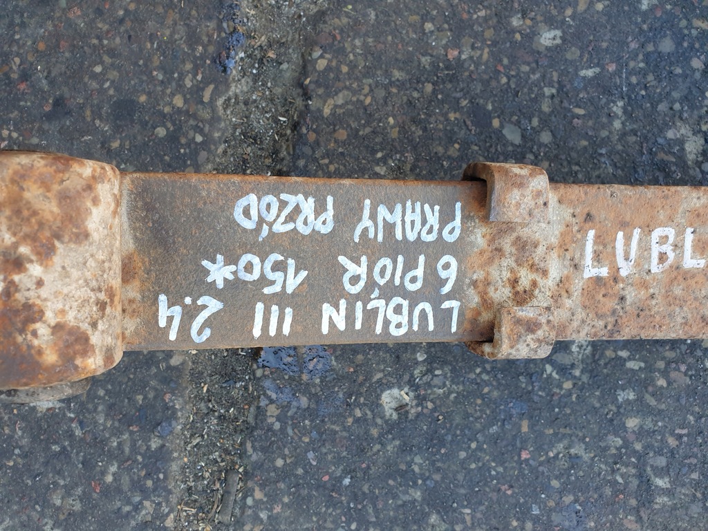 фото №7, Рессора передний перед правый 6 щетка daewoo lublin iii