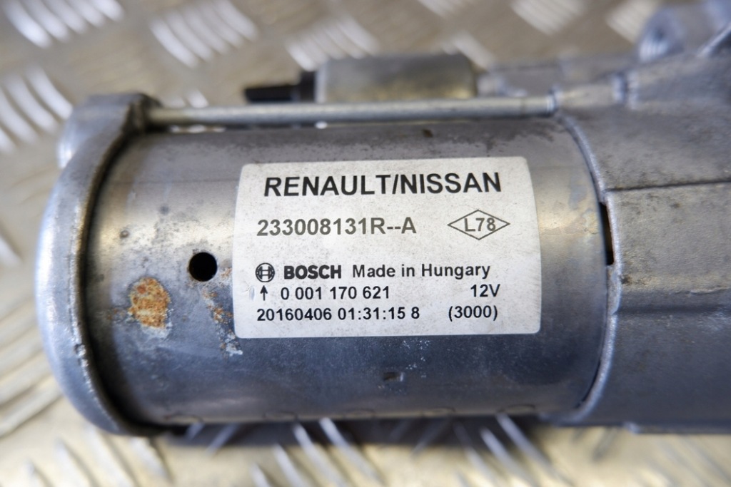 фото №8, Стартер nissan x-trail t32_ 233008131r 1.6l дизель 96kw 2016