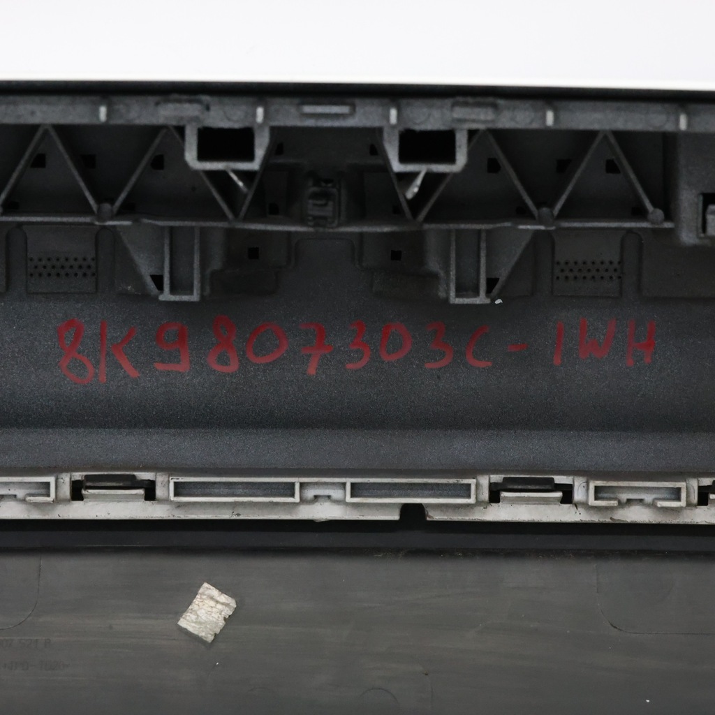 фото №14, Audi s4 b8 avant задній бампер захист бампера ibis white білий - y9c