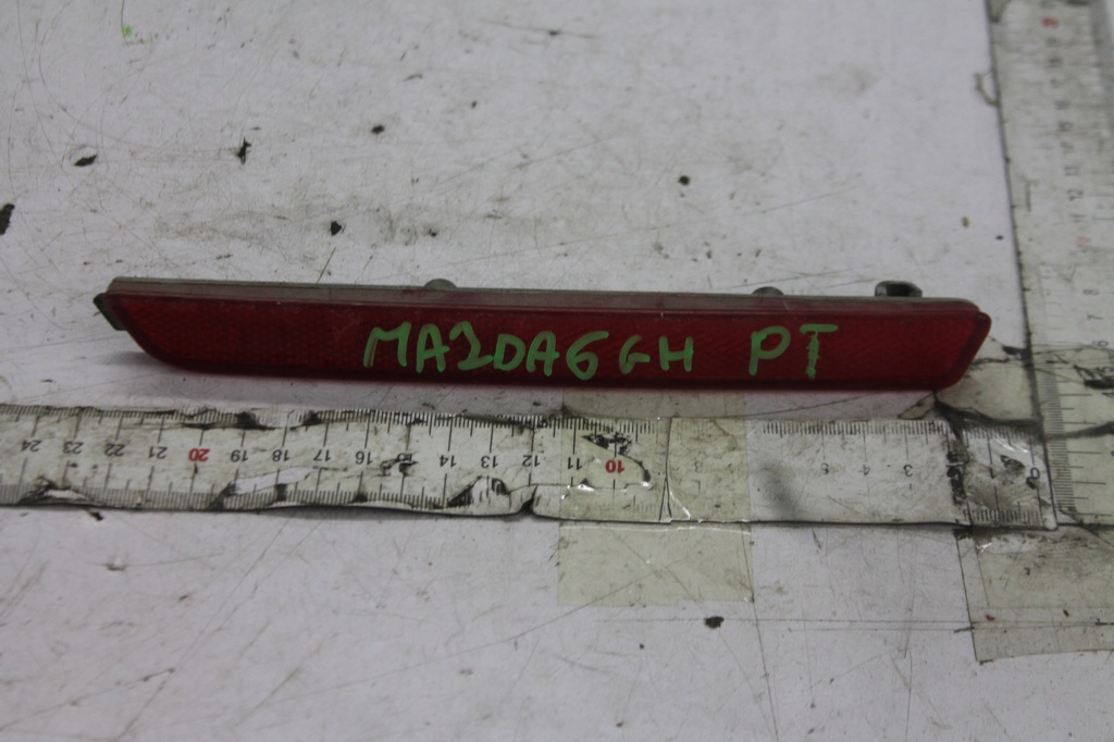 фото №1, Отражатель бампера правый задняя mazda 6 gh kombi 07-12