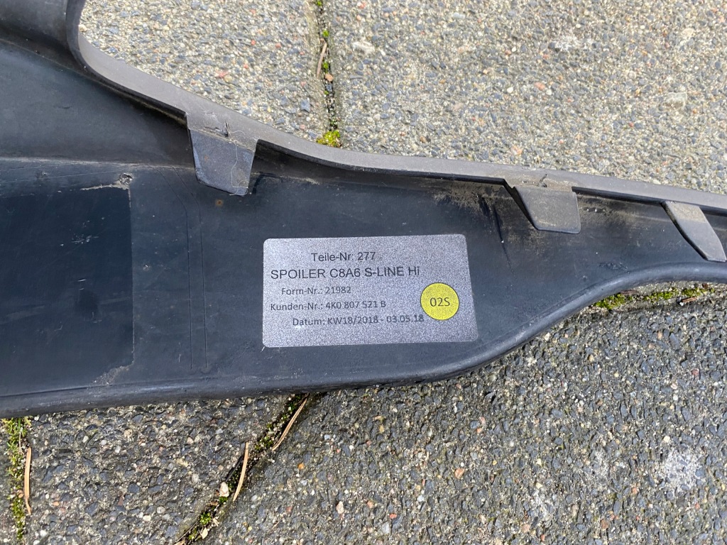 фото №10, Бампер задняя задний audi a6 s6 c8 4k sedan s line