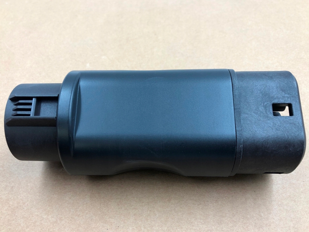 фото №8, Адаптер зарядний пристрій автомобільний ev charger 32a typ 1 usa do typ 2 europa