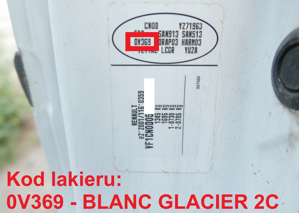 фото №6, Петля дверь правый перед góra renault twingo ii