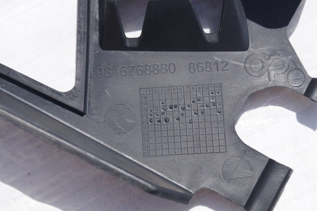 фото №8, Направляющая бампера задняя левый peugeot rifter 9816768880