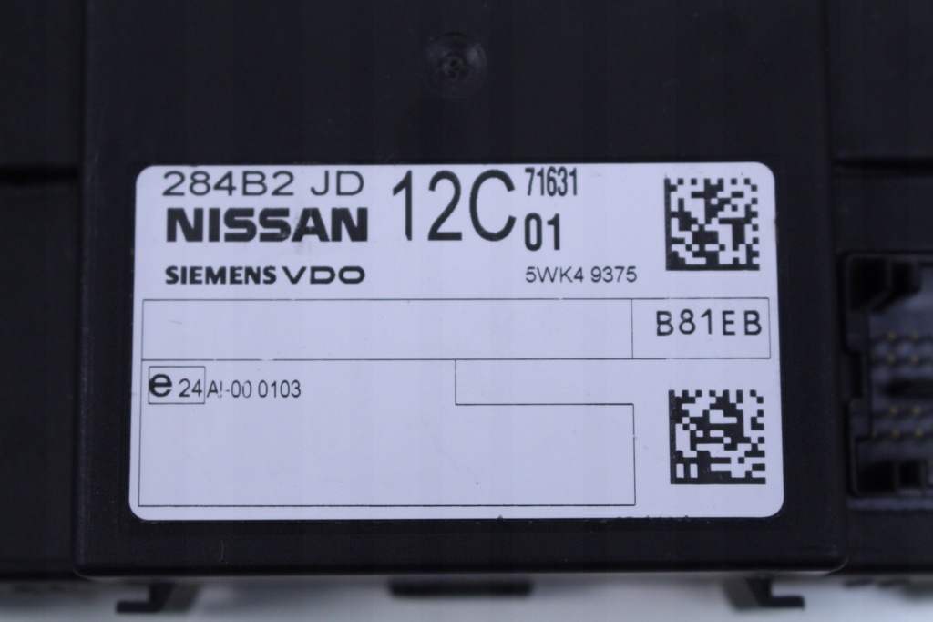 фото №3, Модуль комфорта nissan qashqai j10