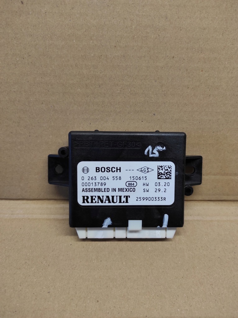 фото №1, Модуль парковки pdc renault espace v 0263004558 259900333r