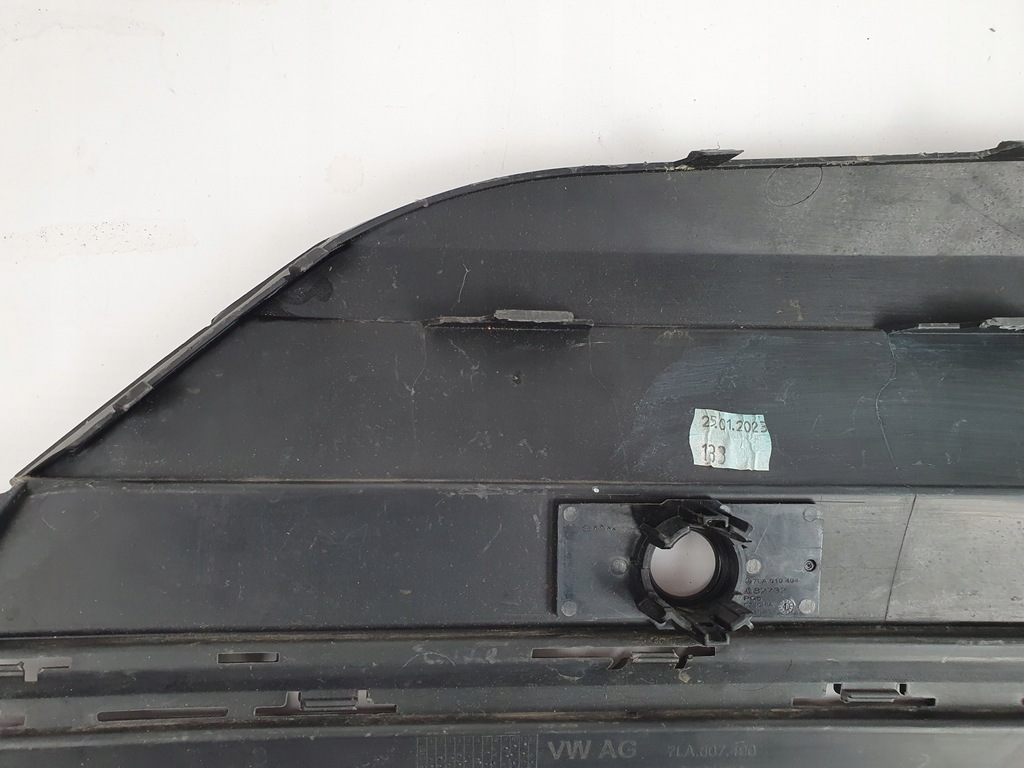 фото №12, Vw multivan iii lift 2019 - решётка бампера перед правый pdc 7la807490