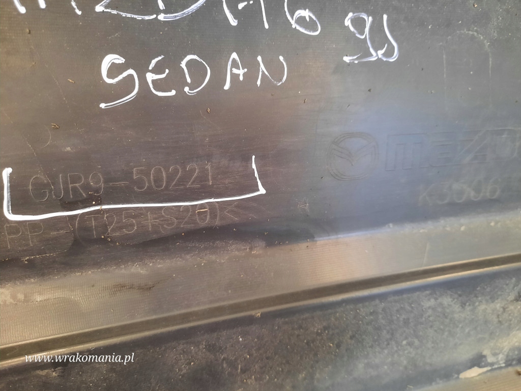 фото №12, Mazda 6 iii gj sedan бампер задняя задний gjr9-50221