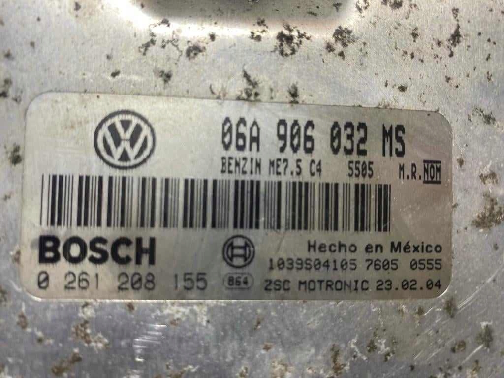 фото №6, Бортовий комп'ютер двигуна vw new beetle 06a906032ms 0261208155