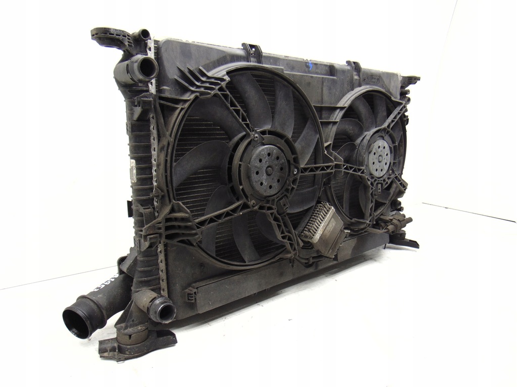 фото №11, Комплект радіатор вентилятори audi a4 b8 lift 2.0