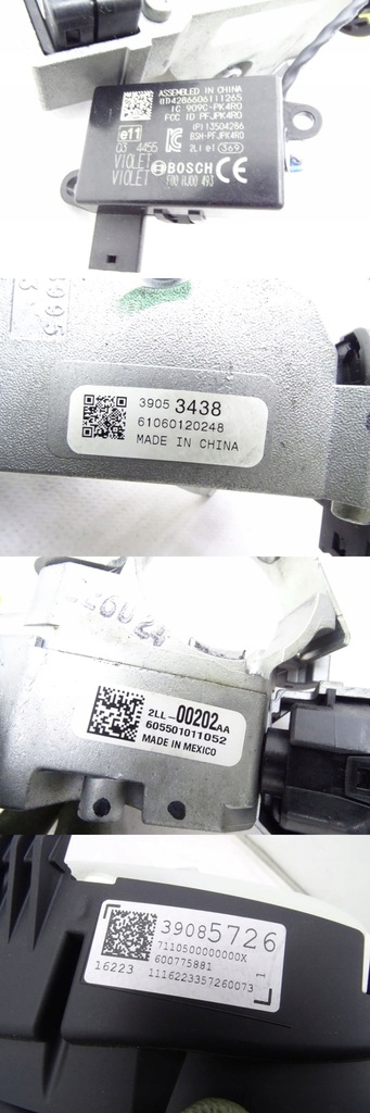 фото №16, Opel astra k 15-19 1.6 cdti бортовой компьютер двигателя набор стартовый 55500630