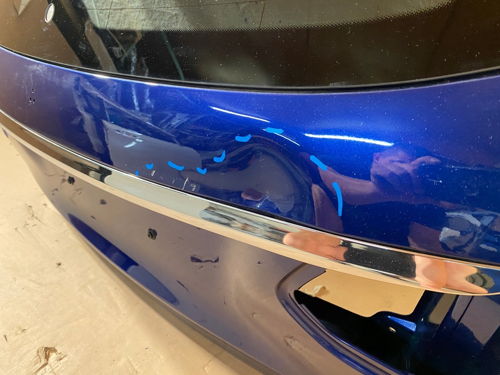 фото №7, Mercedes c-klasa w205 kombi кришка багажника багажника задня