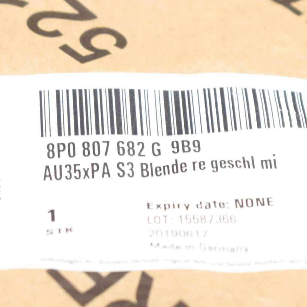 фото №8, Audi a3 s3 8p правий fog light решітка 8p0807682g9b9 8p0807682g