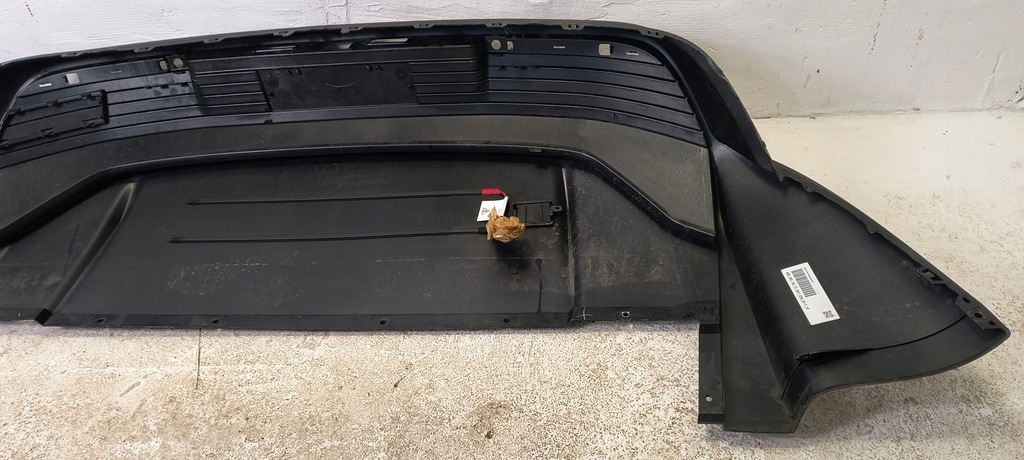 фото №9, Диффузор накладка бампера задняя porsche taycan 9j1 + датчик открывания крышки