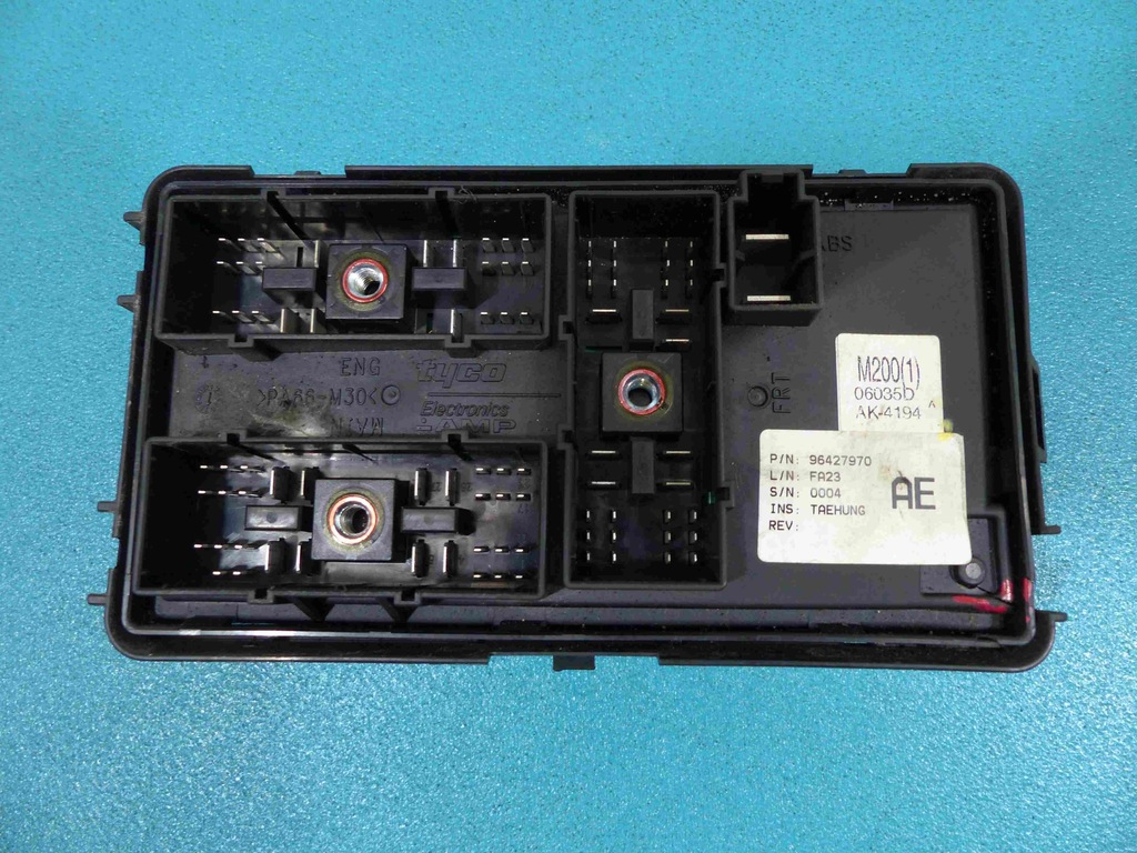 фото №6, Бортовий комп'ютер 96801802 chevrolet spark ii 05-10 0.8 800