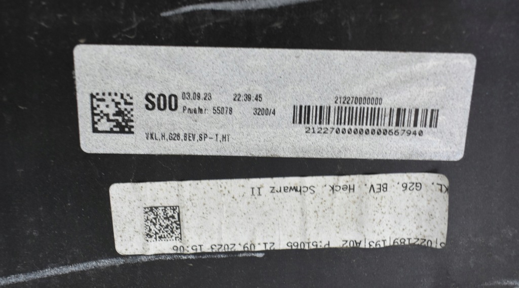 фото №9, Bmw 4 g26 бампер задняя задний org обычный basic + dół + рама