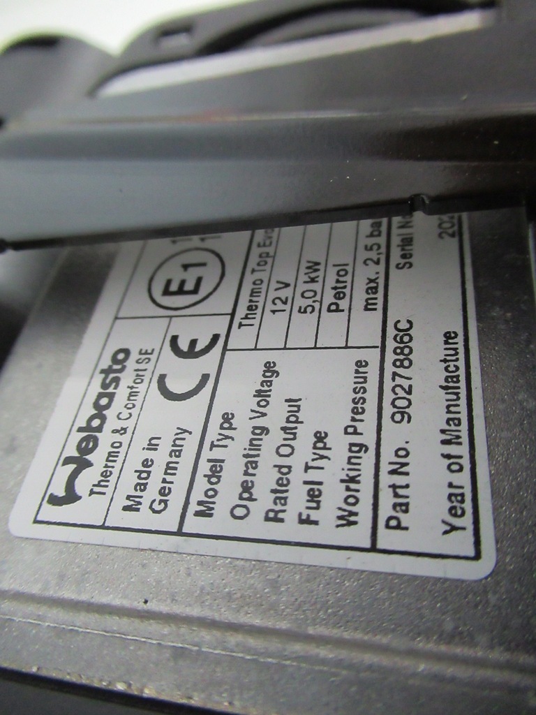 фото №6, Bmw x3 g01 webasto обігрівач бензин 9366925 nowe