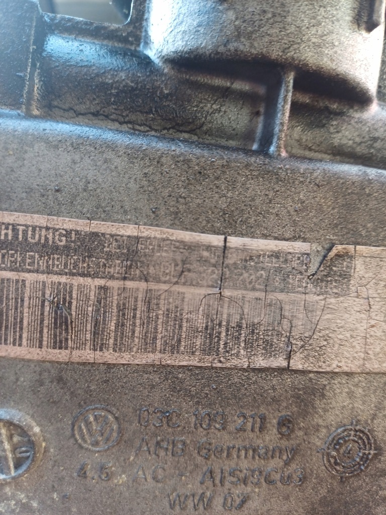 фото №12, Двигатель 1.6 fsi kod blf vw passat b6 kompletny