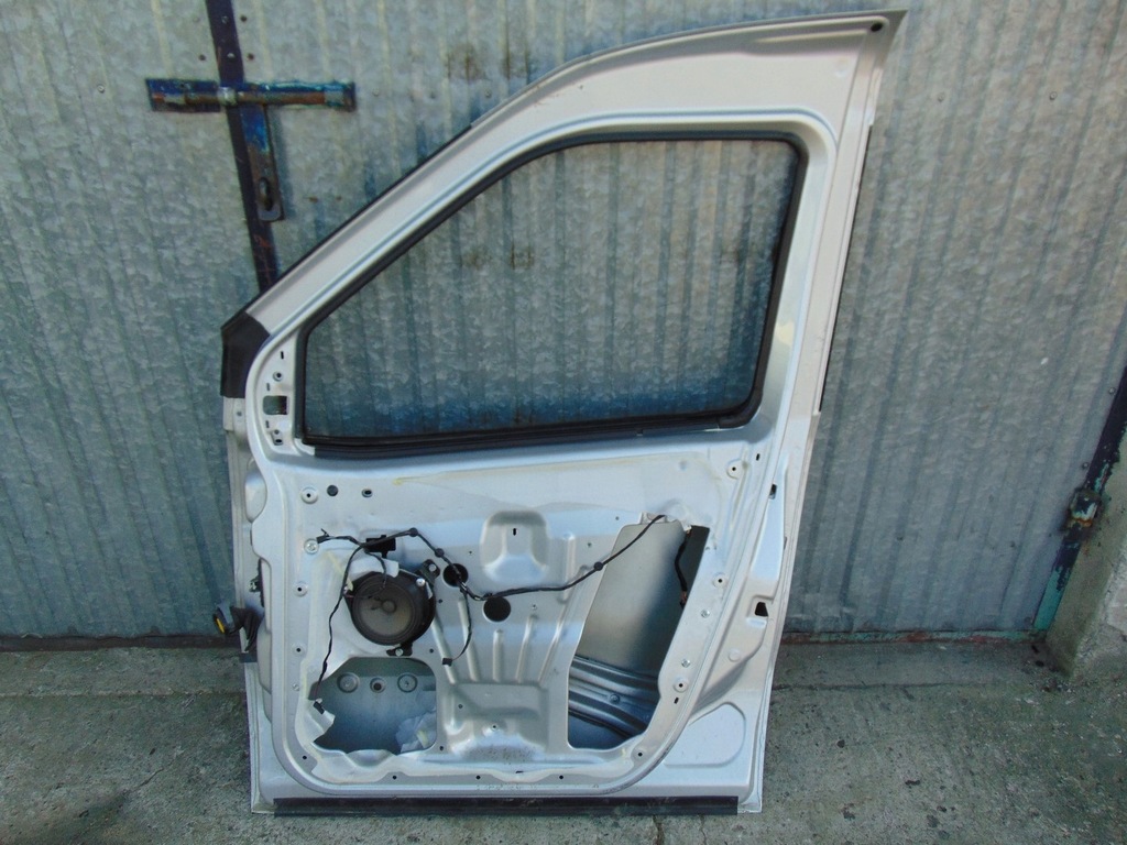 фото №12, Двері праве перед opel combo d 2010- fiat doblo ii колір сріблястий