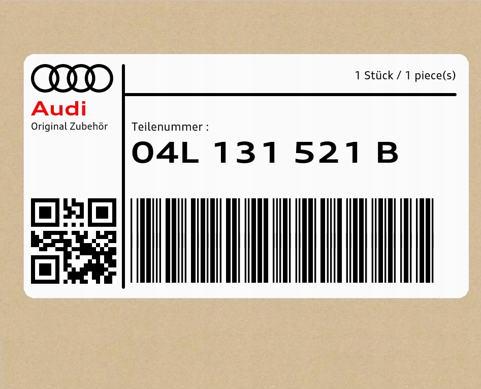 фото №1, Трубка з'єднувальна audi a3 q2