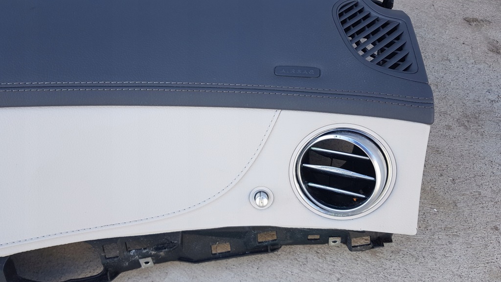 фото №10, Mercedes s550 w222 13-20 панель приладів приладова панель приладів подушка безпеки usa