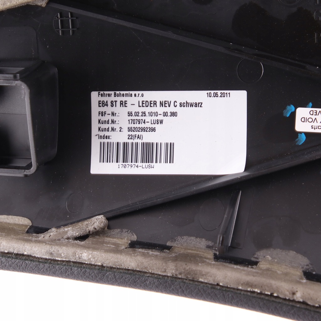 фото №11, Bmw x1 e84 оздоблення спинка задня праве 2992396