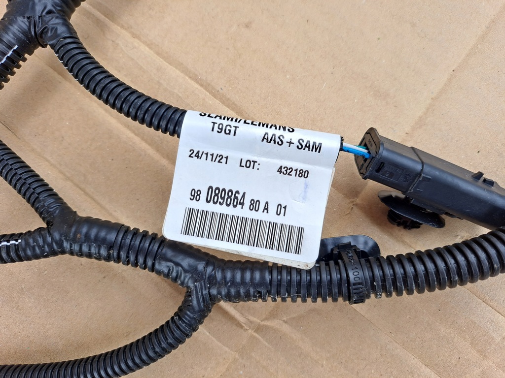 фото №6, Citroen ds электропроводка жгут датчиков парковки pdc бампера перед