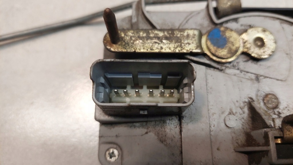 фото №5, Замок дверь левый перед fiat ulysse i 6 pin