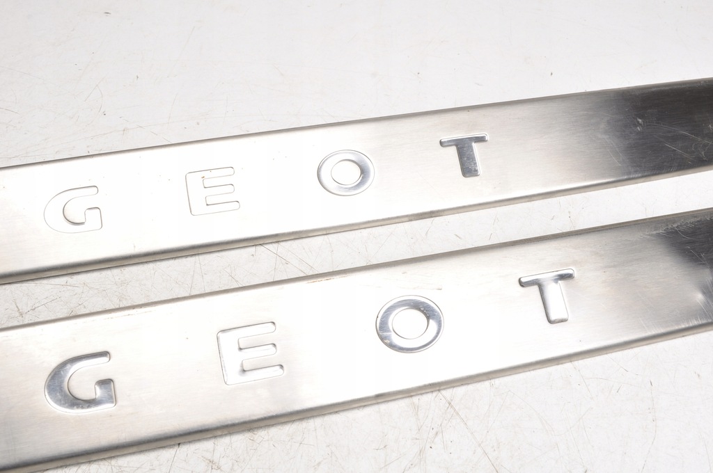 фото №7, Peugeot 407 coupe накладки порогові передні комплект