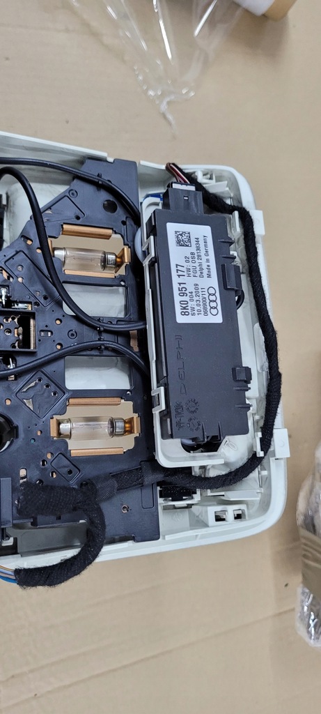 фото №9, Q5 8r a4 b8 лампа стельовий світла lichtgrau 8t0947135b