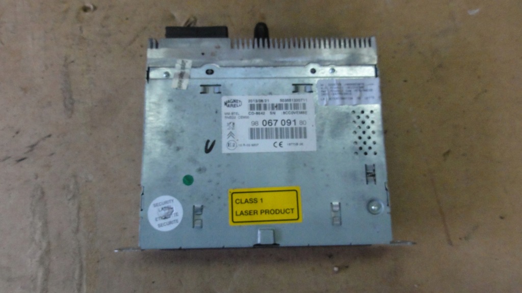 фото №1, Citroen ds5 13r радио cd навигация 9806709180