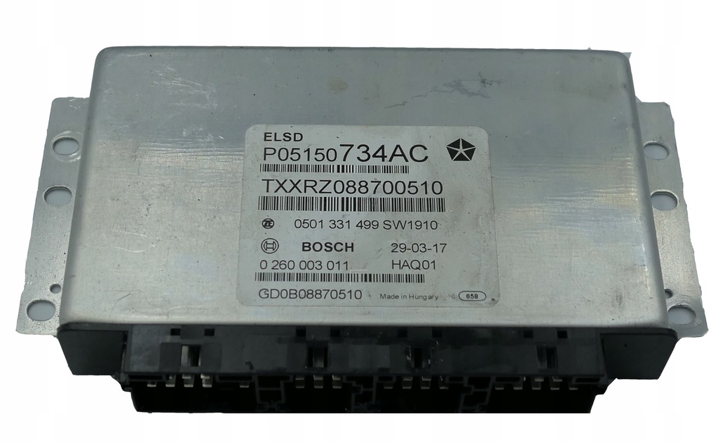 фото №1, Модуль коробки привода p05150734ac 0260003011 + программирование