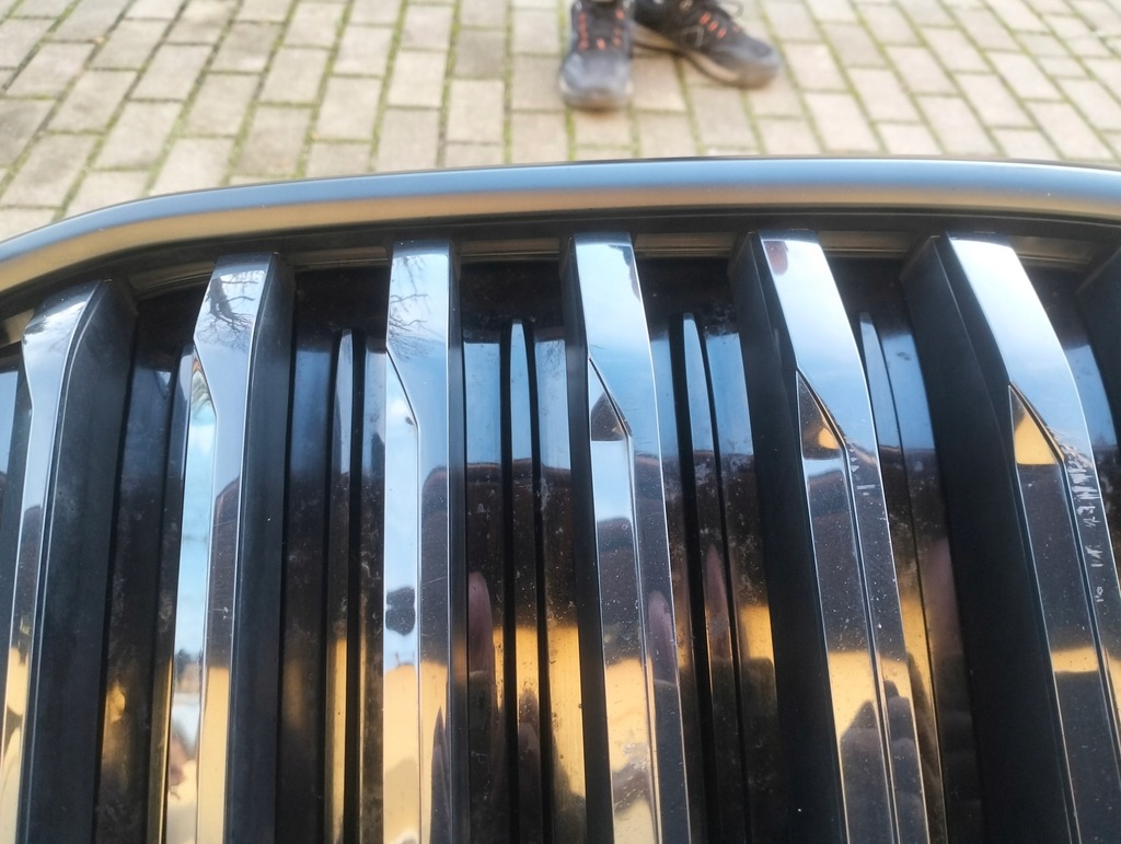 фото №6, Бампер передній перед решітка радіатора підсвічуваний bmw x5 g05 lift lci