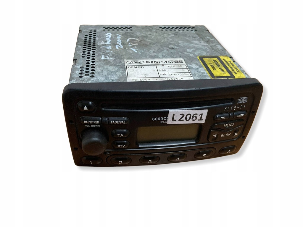 фото №1, Ford focus mk1 радіопрогравач 98ap18c815ac