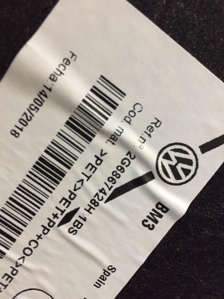 фото №6, Vw polo обшивка багажника 2g6867427h 2g6867428h