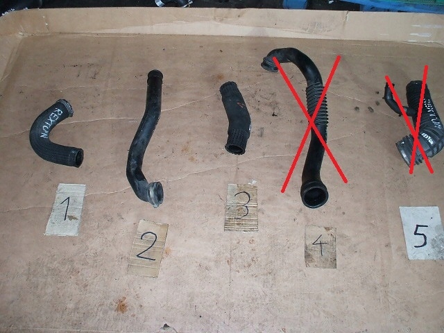 фото №1, Ssangyong rexton 2.7xdi wąż труба турбины воздухозаборник