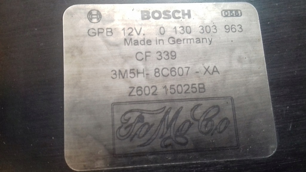 фото №11, Вентилятор радіатора 0130303963 1137328148 mazda 3 bk 03-09 ford volvo