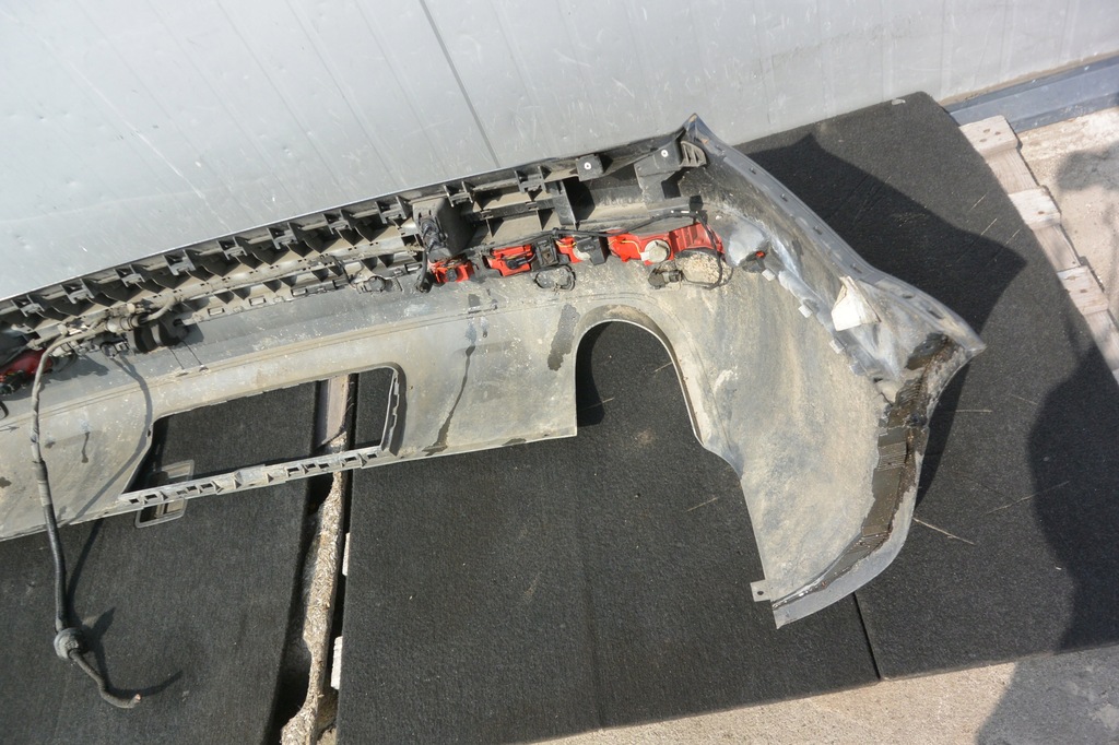 фото №12, Audi q7 4l 06-10 бампер задня pdc комплект lz5q