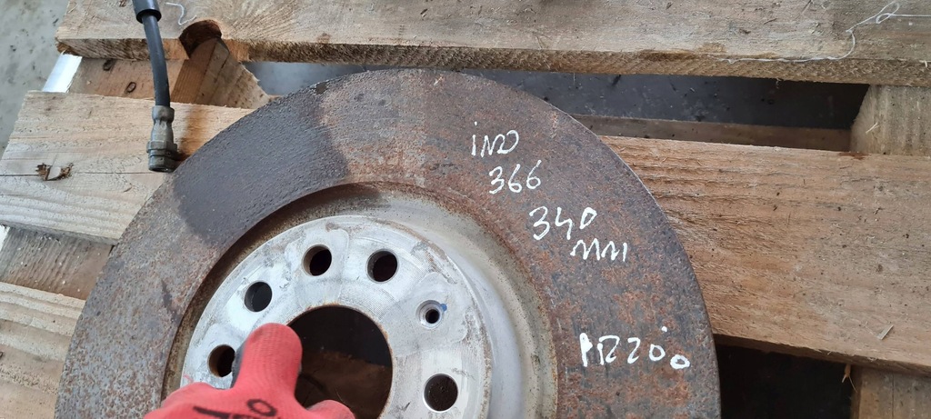 фото №7, Q3 83a супорт супорти гальмівні гальмівні диски перед 2.0 tfsi 340mm s3 8v 8y a3 vw