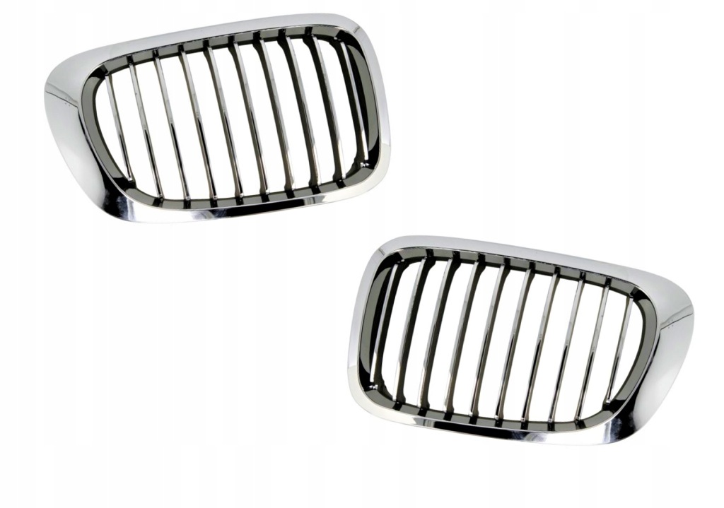 фото №1, 2x решітка радіатора решітка радіатора решітка радіатора kpl bmw 3 e46 99-03 coupe