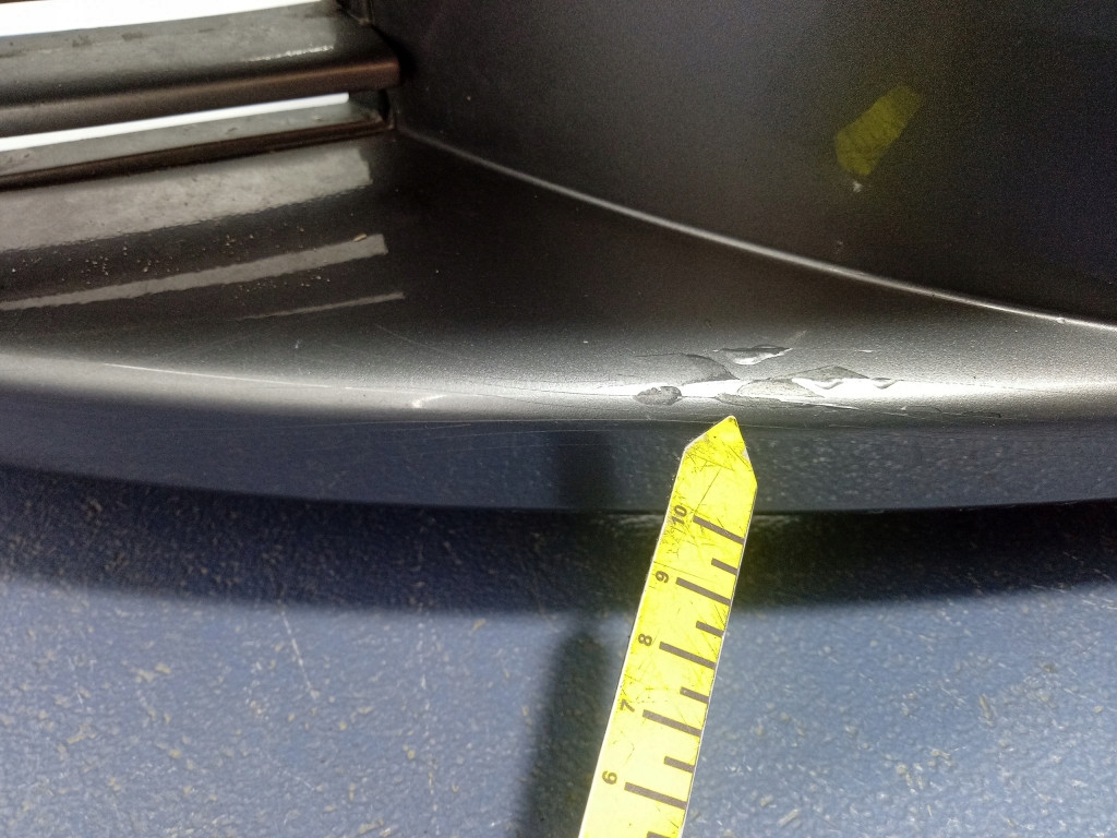 фото №7, Mitsubishi outlander i 03- бампер перед передний mr971529 t70a