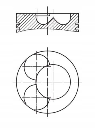 фото №1, Поршень mahle 553 03 00