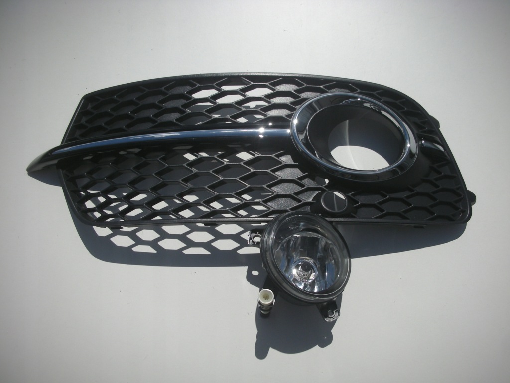 Купить Audi q5 s-line рестайлинг  решётка +противотуманная фара левая 2012- 8r0