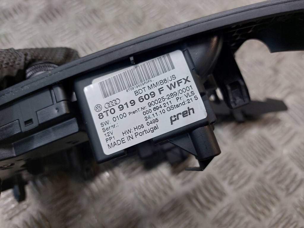 фото №9, Панель управление mmi + рамка audi a4 b8 8t0919609f 8k0863305